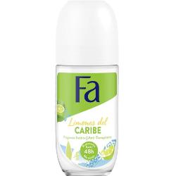 DESODORANTE FA LIMONES CARIBE ROLL-ON 50 ML