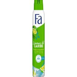 DESODORANTE FA LIMONES DEL CARIBE SPRAY SP/150 ML