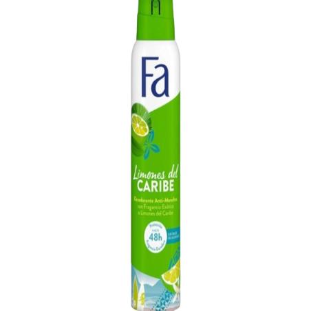 DESODORANTE FA LIMONES DEL CARIBE SPRAY SP/150 ML