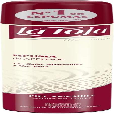 ESPUMA AFEITAR LA TOJA SENSIBLE SP/250 ML