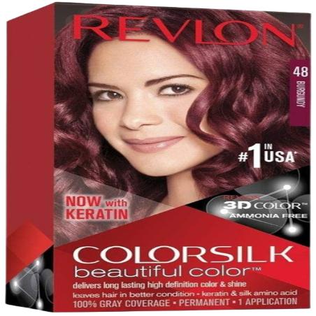 TINTE PELO REVLON COLORSILK Nº48 BORGOÑA UD