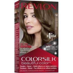 TINTE PELO REVLON COLORSILK Nº50 CASTAÑO CENIZO UD