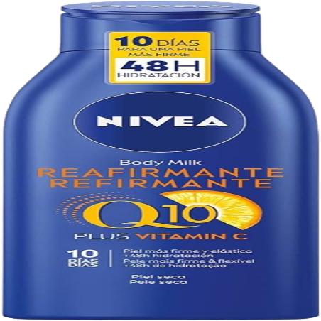 LOCION CORPORAL NIVEA REAFIR NORMAL Q10 B/400 ML