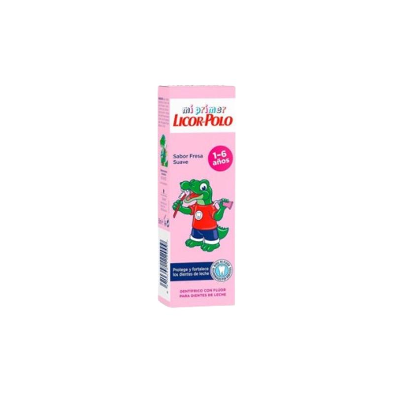 DENTIFRICO LICOR POLO FRESA 1-6 AÑOS B/50 ML