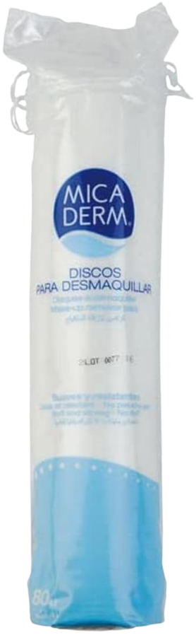 ALGODON DISCOS DESMAQUI REDONDO MICADERM B/120UD