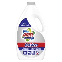DETERGENTE ARIEL LIQUIDO BASICO 60 LAV. 3,000 L