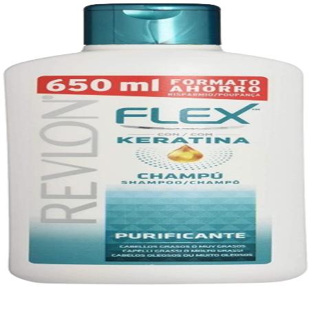 CHAMPU FLEX REVLON PURIFICANTE C/KERATINA B/650 ML