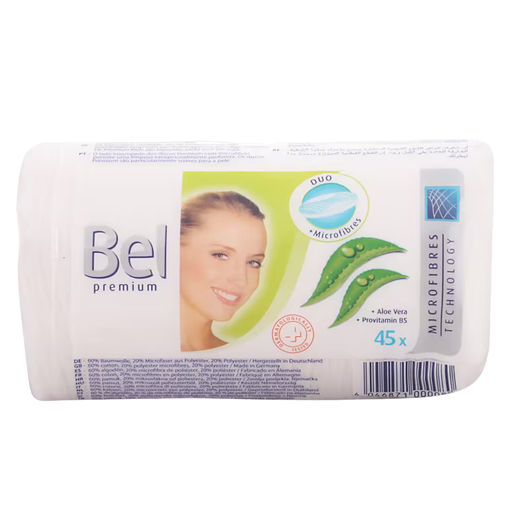 ALGODON DISCOS DESMAQUI OVALADO BEL PREMIUM B/40UD