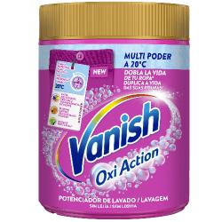 QUITAMANCHAS VANISH OXI ADVANCE ROSA B/800 GR
