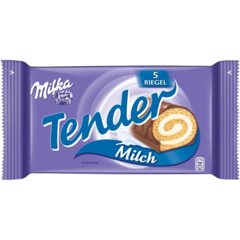 BIZCOCHO MILKA TENDER 148 GR P/4 UD