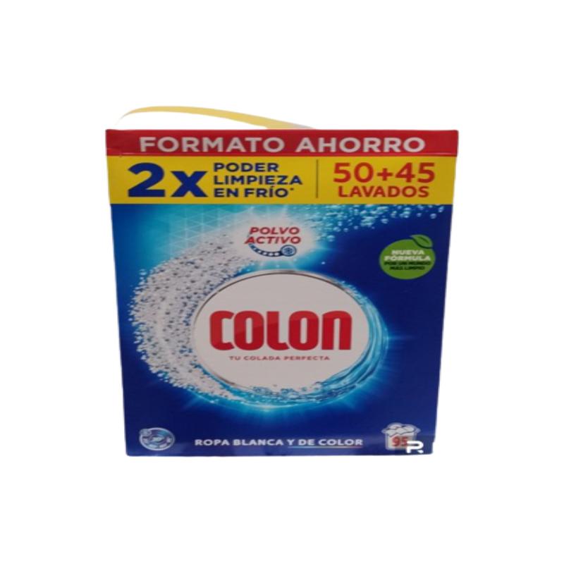 DETERGENTE COLON MALETA 50+45 CACITOS