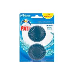 LIMPIADOR WC PATO CISTERNA AZUL PASTILL 1+1 GRATIS