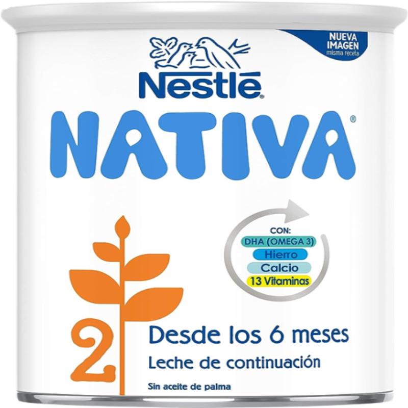 LECHE CONTINUACION EN POLVO NESTLE NATIVA2 B/800GR