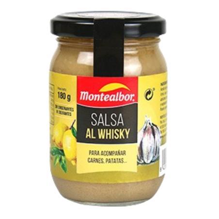 SALSA AL WHISKY  MONTEALBOR B/180 GR