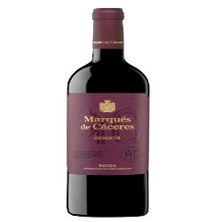 VINO MARQUES CACERES TINTO RESERVA B/75.CL