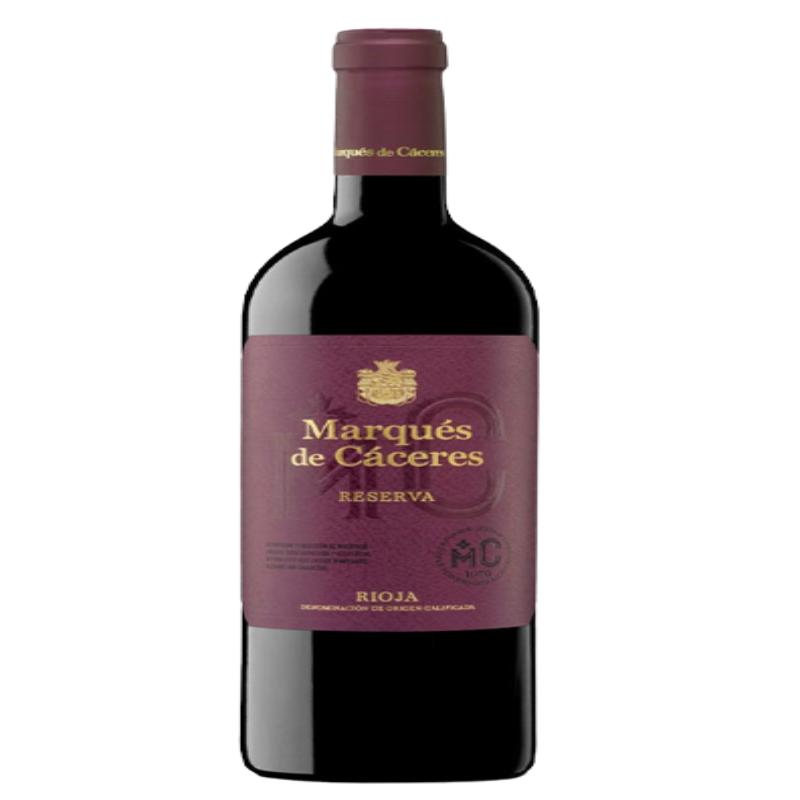 VINO MARQUES CACERES TINTO RESERVA B/75.CL