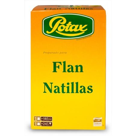 FLAN NATILLAS POTAX  PAQUETE 1 KG