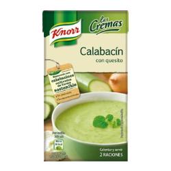 CREMA KNORR CALABACIN C/QUESO CABRA  BRICK 500 ML