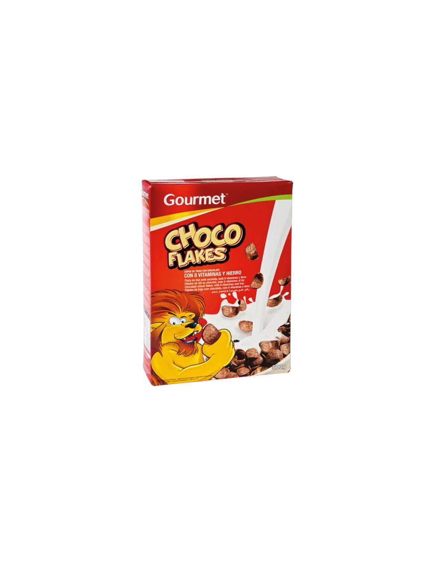 CEREALES GOURMET CHOCO/FLAKES P/500GR