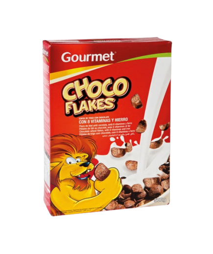 CEREALES GOURMET CHOCO/FLAKES P/500GR