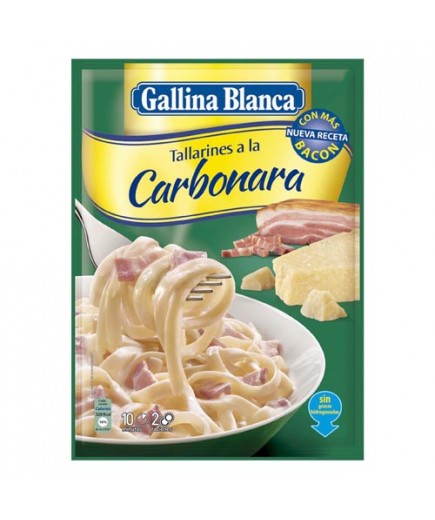 TALLARINES A/CARBONARA G/B S/148 GR