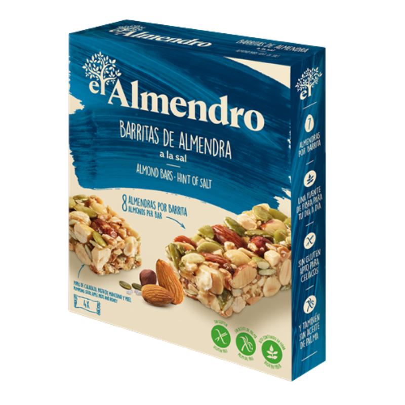 CEREALES BARRITA EL ALMENDRO ALMENDRA P/4 UD