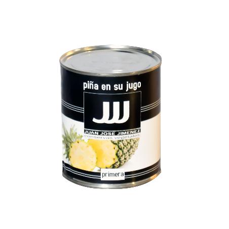 PIÑA EN SU JUGO J.J.J. PRIMERA LATA 820 GR.