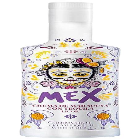 TEQUILA MEX CREMA DE MARACUYA   15º  BOTELLA 70 CL