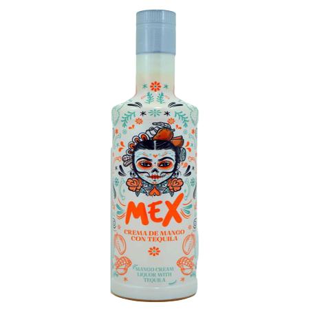 TEQUILA MEX CREMA DE MANGO  15º   BOTELLA 70CL