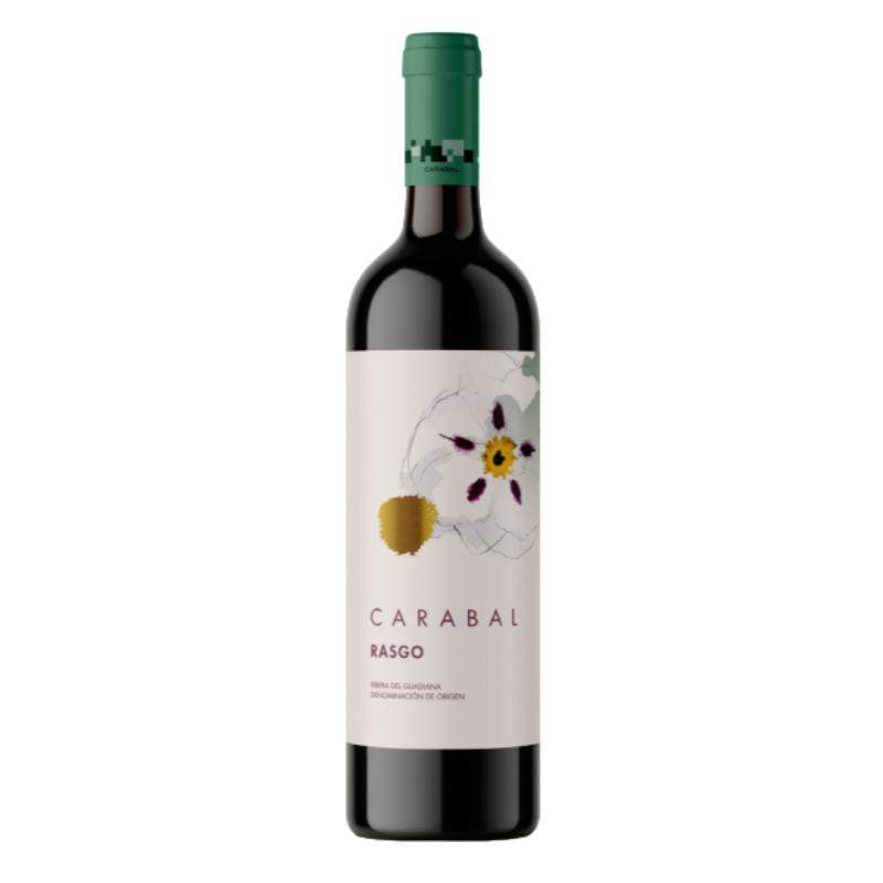VINO CARABAL RASGO TINTO ROBLE BOTELLA 75 CL