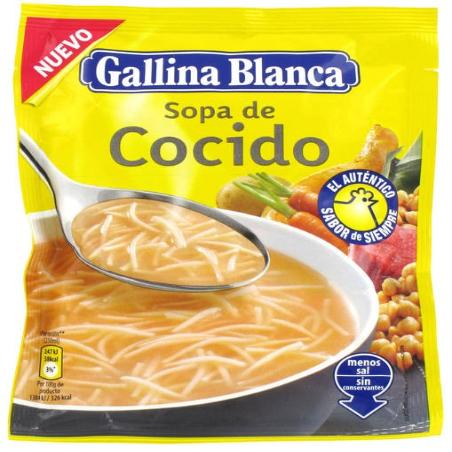 SOPA COCIDO G.B. SOBRE 72 GR