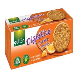 GALLETAS GULLON DIGESTIVE AVENA NARANJA P/425 GR