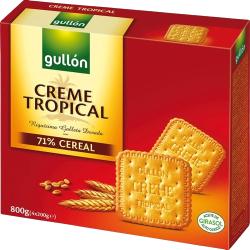 GALLETAS GULLON CREME TROPICAL P/800GR