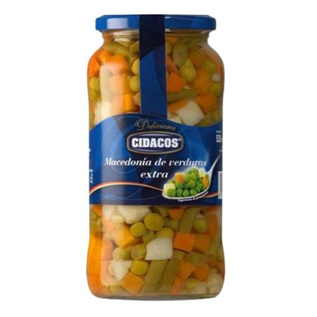 MACEDONIA VERDURAS CIDACOS T/C 535 GR