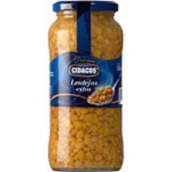 LENTEJA HERVIDAS CIDACO T/C 570 GR