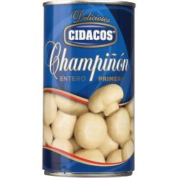 CHAMPIÑON ENTERO CIDACOS LATA 355 GRS.