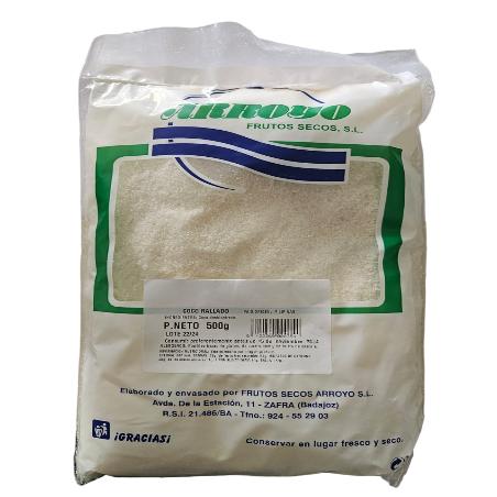 COCO RALLADO ARROYO BOLSA 500 GR