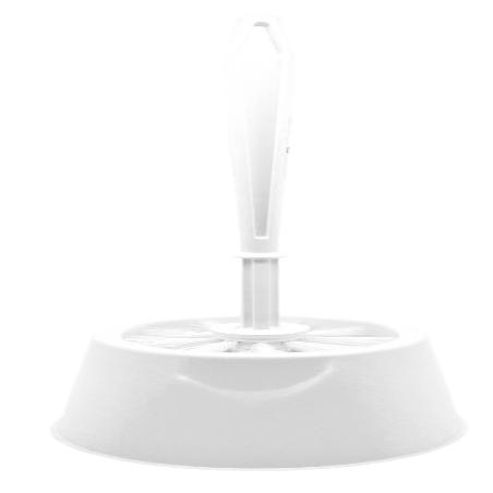 ESCOBILLERO WC PAMEX COMPLETO BLANCO/NEGRO UD