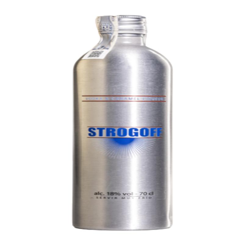 LICOR VODKA CARAMELO STROGOFF LA EXTREMEÑA B/70 CL