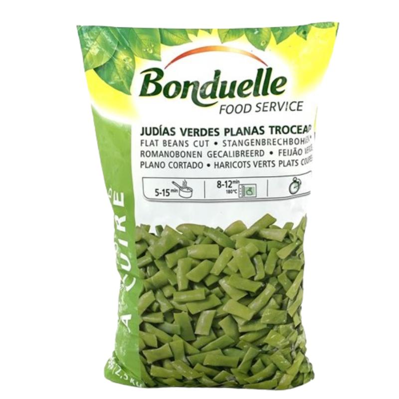 BONDUELLE JUDIA VERDE PLANA "MINUTE" CONG B/2.5 KG