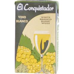 VINO BRICK CONQUISTADOR/GRAN DUQUE BLANCO 1 LITRO