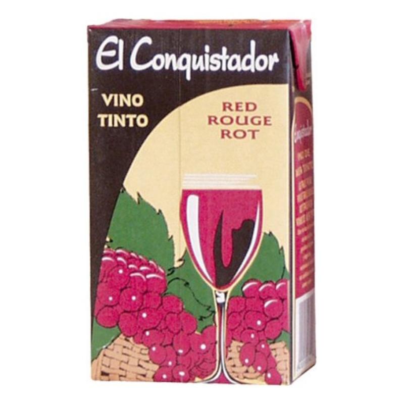 VINO BRICK CONQUISTADOR/GRAN DUQUE TINTO 1 LITRO