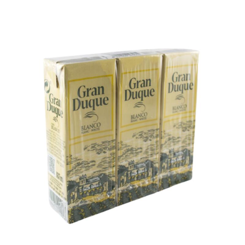 VINO BRICK  GRAN DUQUE BLANCO PACK 3X187ML