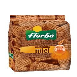 GALLETAS FLORBU CASTELLANAS MIEL B/150 GR
