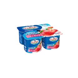 CLESA YOGUR SABOR FRESA PACK-4 UD