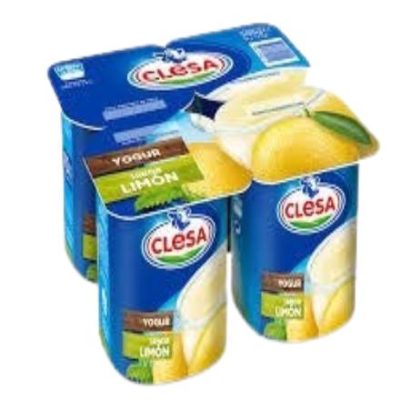 CLESA YOGUR SABOR LIMON PACK-4 UD