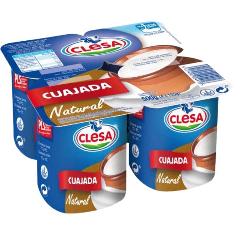 CLESA YOGUR CUAJADA  PACK-4 UD