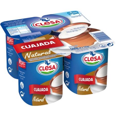 CLESA YOGUR CUAJADA  PACK-4 UD