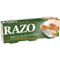 ATUN RAZO A/OLIVA 52 GR PACK-3 UD OJOOOO