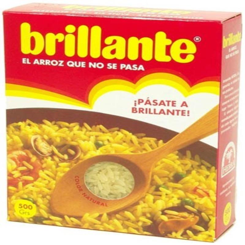 ARROZ BRILLANTE VAPORIZADO P/500 GR